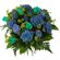 Таинственное чувство. Букет с экзотическими синими и зелеными розами станет необычным подарком для возлюбленной.